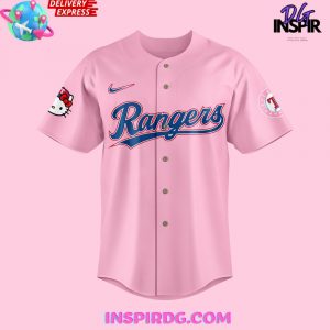 Texas Rangers x Hello Kitty Night 2024 Baseball Jersey