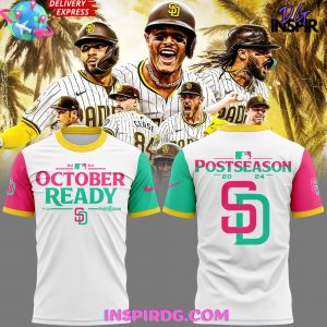 San Diego Padres October Ready 2024 Special T-Shirt