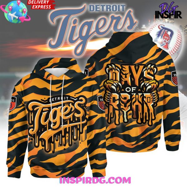 Detroit Tigers Days Of Roar 2024 Hoodie