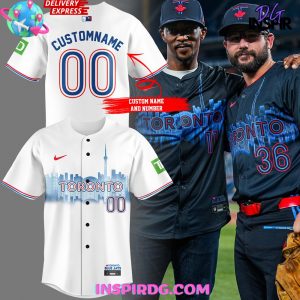 Toronto Blue Jays City Connect 2024 White Baseball Jersey InspirDG