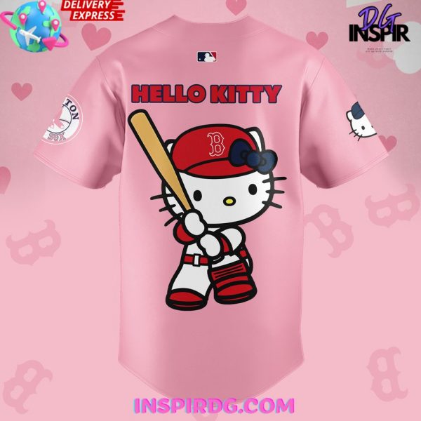 Boston Red Sox x Hello Kitty Night 2024 Baseball Jersey
