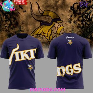 Minnesota Vikings New 2024 Purple T Shirt InspirDG