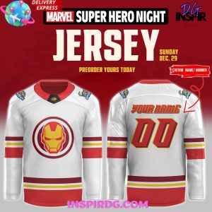Toledo Walleye Marvel Super Hero Night 2024 Hockey Jersey