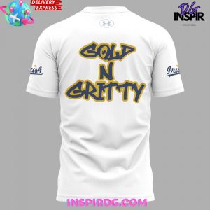Notre Dame Fighting Irish Gold And Gritty TShirt