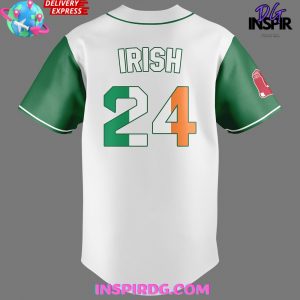 Boston Red Sox Irish Celebration 2024 Baseball Jersey
