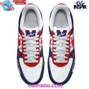 Ole Miss Rebels Hotty Toddy Nike Air Force 1