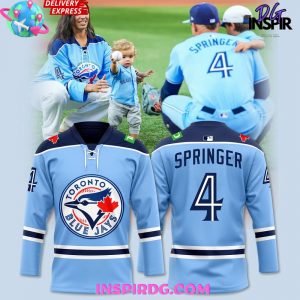 Toronto Blue Jays Springer 2024 Hockey Jersey InspirDG