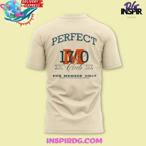 Miami Dolphins The Perfect 170 Club Beige TShirt