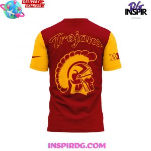 USC Trojans Big Ten 2024 Red Gold TShirt