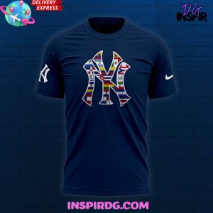 New York Yankees Happy Hispanic Heritage Month 2024 T-Shirt