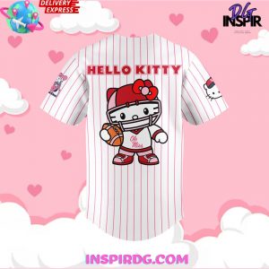 Ole Miss Rebels x Hello Kitty 2024 Stripe Baseball Jersey