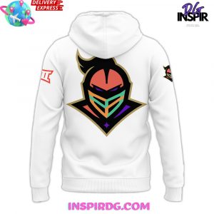 UCF Knights Big XII Colorwave White Hoodie