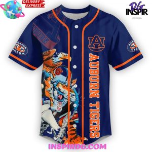 Auburn Tigers Family All In Baseball Jersey