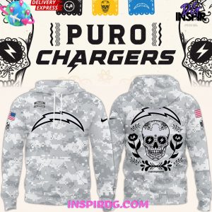 Los Angeles Chargers Puro Salute Chargers 2024 Hoodie InspirDG