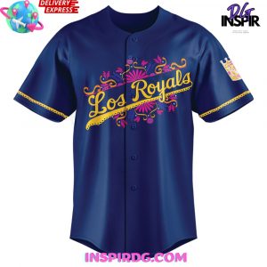 Kansas City Royals x Viva Los Royals Custom Baseball Jersey