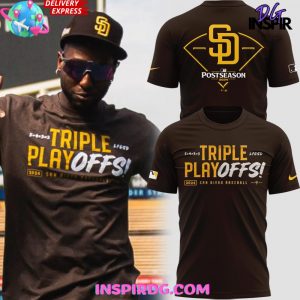 San Diego Padres Triple Play Offs 2024 TShirt