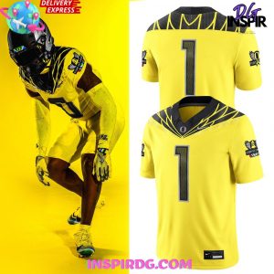 Oregon Ducks Stomp Out Cancer 2024 Football Jersey