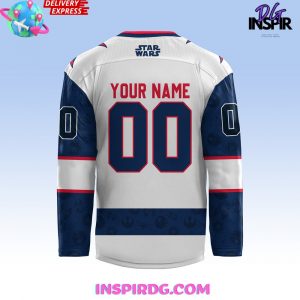 Washington Capitals x Star Wars Night 2024 Custom Hockey Jersey