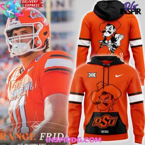 Oklahoma State Cowboys Football BIG XII 2024 Hoodie InspirDG