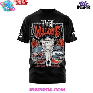 Post Malone Nashville Tour 2024 Limited T-Shirt
