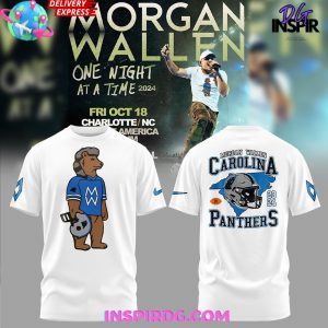 Carolina Panthers x Morgan Wallen 2024 White T-Shirt