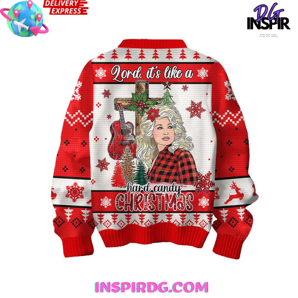 A Holly Dolly Parton Christmas Special Edition Sweater A Holly Dolly Parton Christmas Special Edition Sweater
