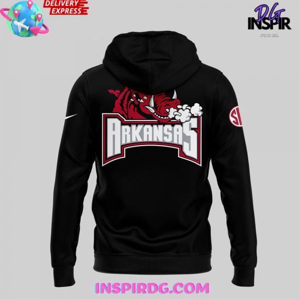 Arkansas Razorback Coach John Calipari 2024 Black Hoodie