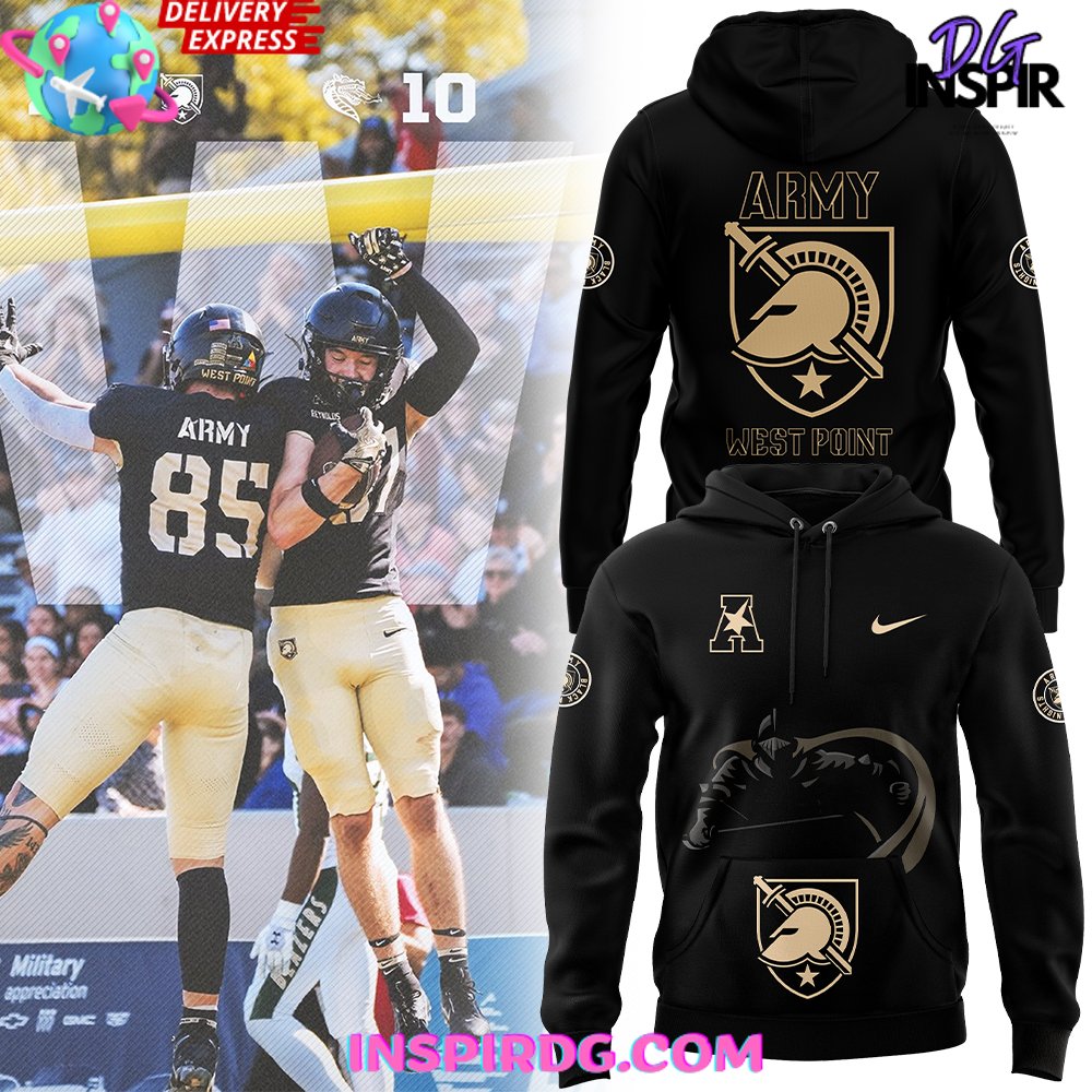 Army Black Knights Football 2024 Hoodie InspirDG