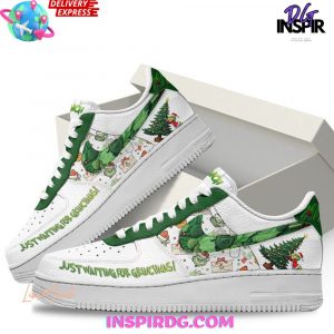 The Grinch Just Waiting For Grinchmas Nike Air Force 1