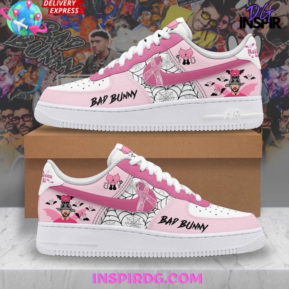 Bad Bunny Halloween Limited Edition Nike Air Force 1 Bad Bunny Halloween Limited Edition Nike Air Force 1
