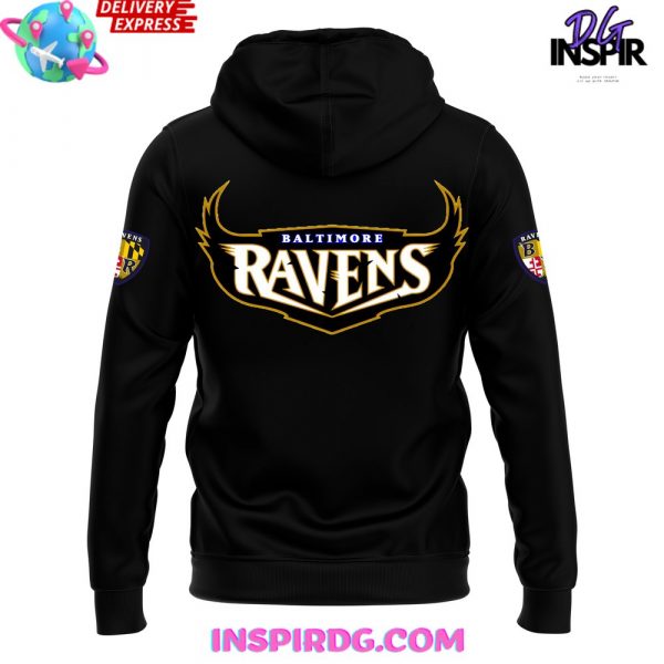 Baltimore Ravens Alternate Helmet Fanatics Black 2024 Hoodie