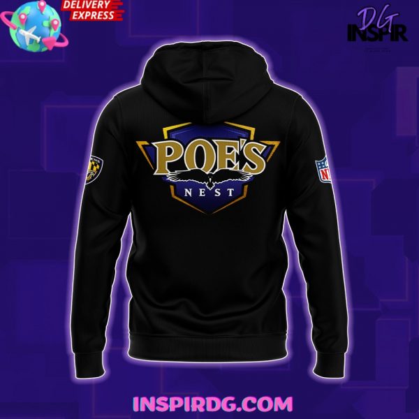 Baltimore Ravens Poes Nest 2024 Hoodie