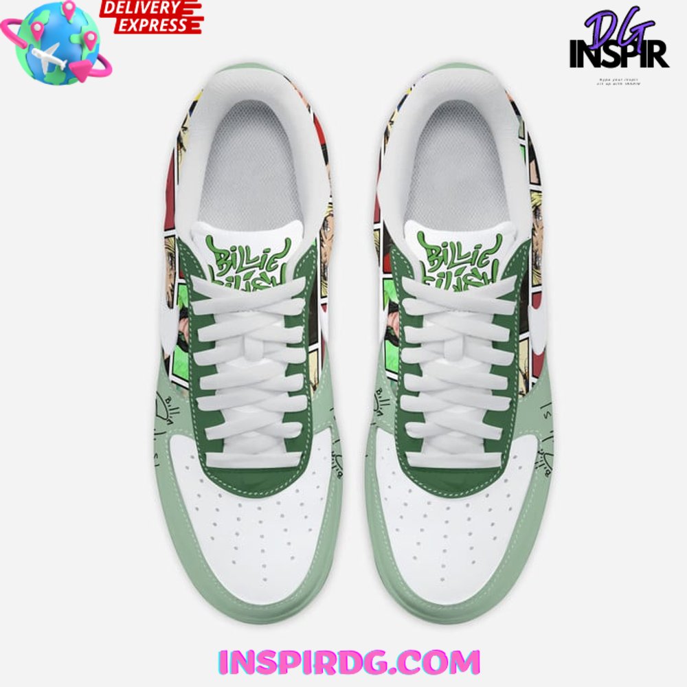 Billie Eilish Comic Style Limited Edition Nike Air Force 1 Billie Eilish Comic Style Limited Edition Nike Air Force 1