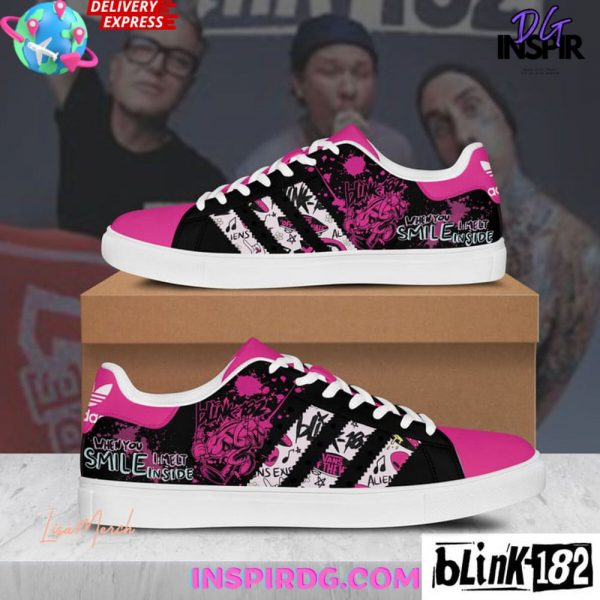 Blink-182 Graffiti Style Limited Edition Stan Smith Shoes