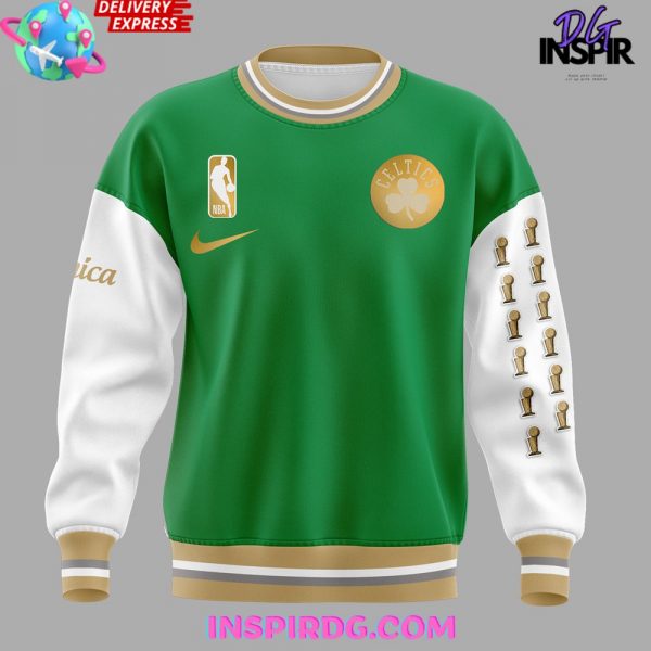 Boston Celtics 18X NBA Champions Special Green Sweatshirt