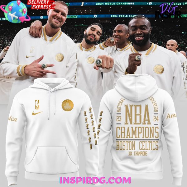 Boston Celtics 18X NBA Champions Special Hoodie