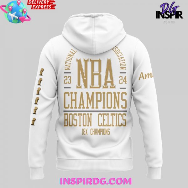 Boston Celtics 18X NBA Champions Special Hoodie