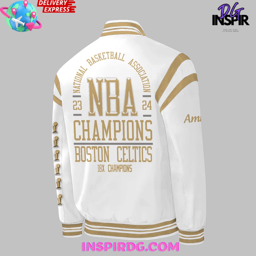 Boston Celtics 18X NBA Champions Special Jacket InspirDG