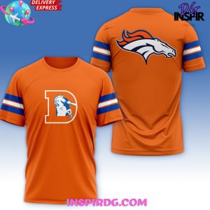 Orange denver broncos shirt best sale