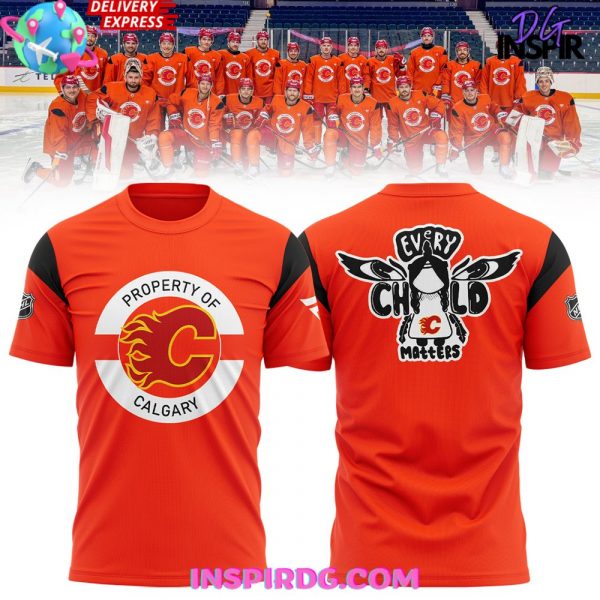 Calgary Flames 2024 Truth and Reconciliation T-Shirt