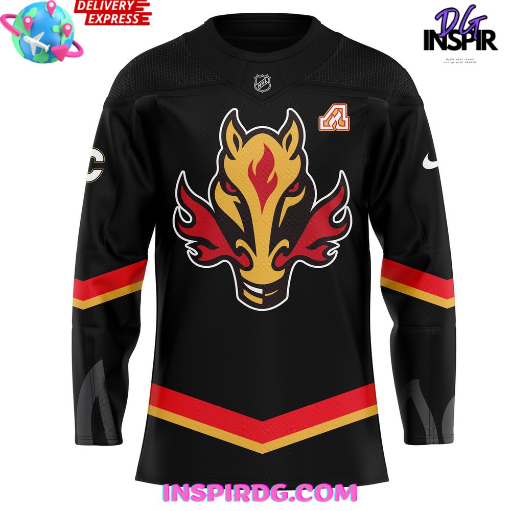 Calgary flames new jersey on sale