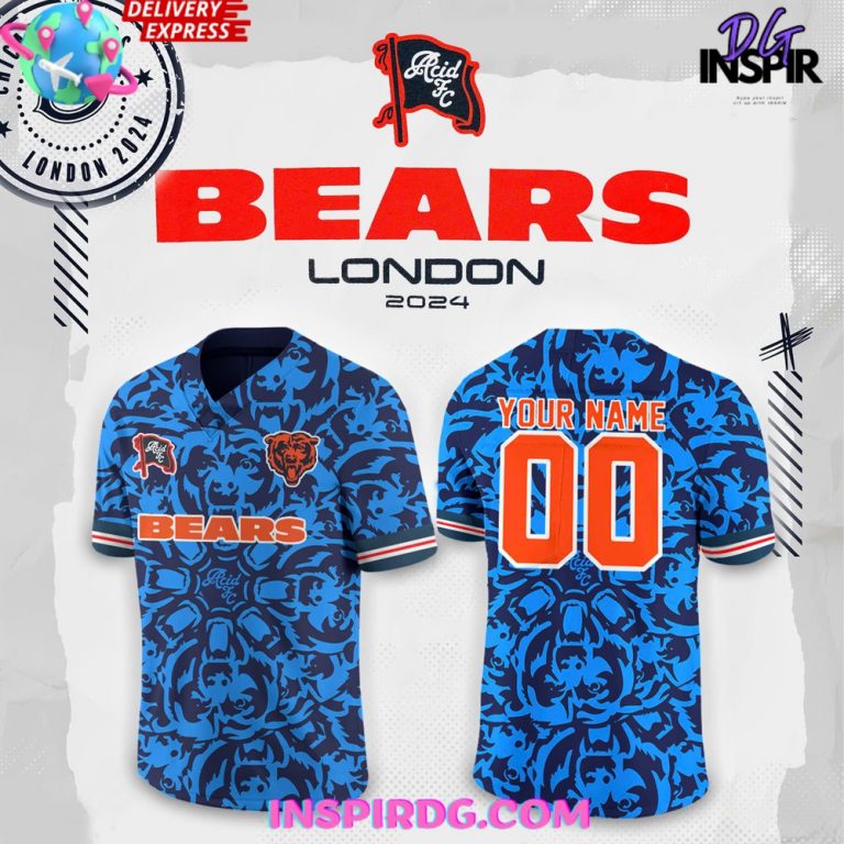 Chicago Bears London 2024 Football Jersey InspirDG