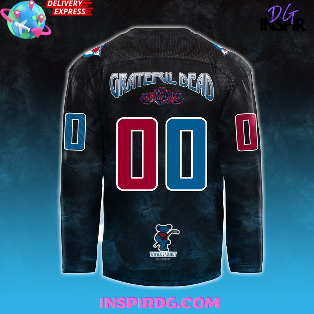 Colorado avalanche grateful dead jersey online