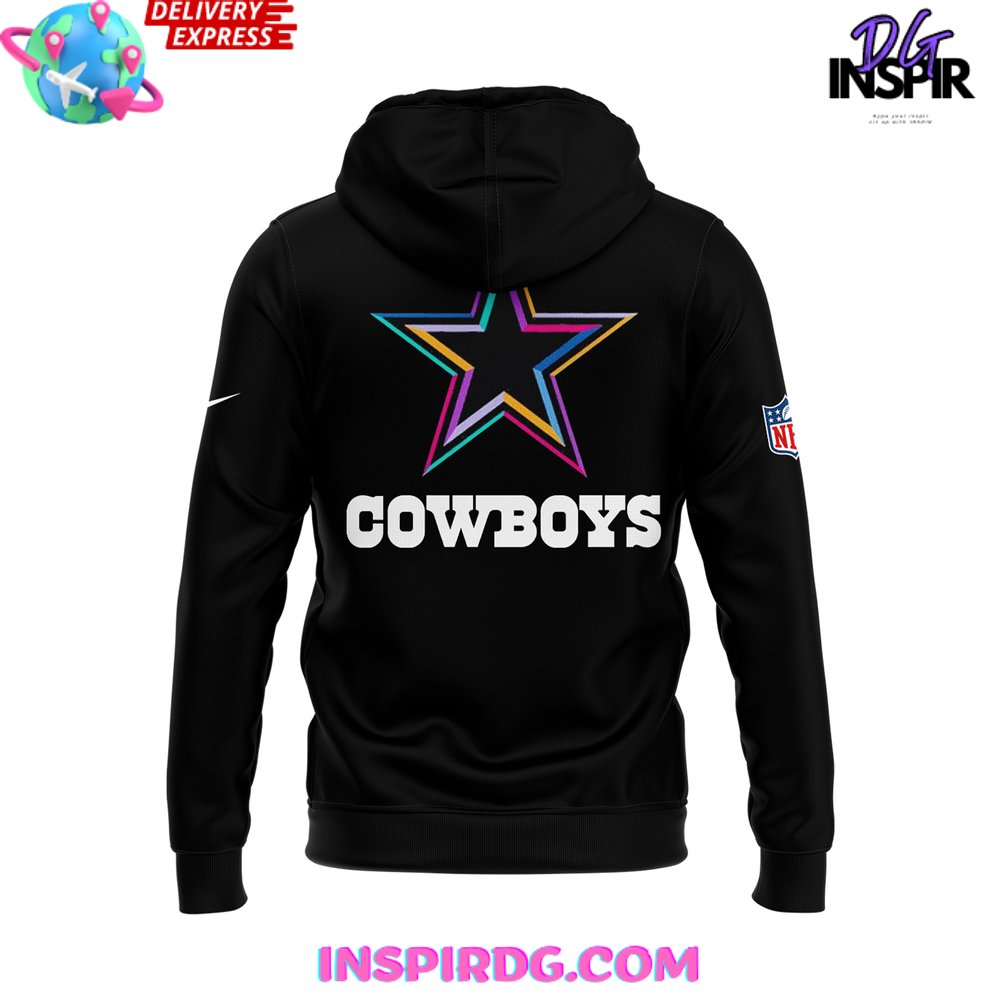 Dallas Cowboys 2024 NFL Crucial Catch Intercept Cancer Hoodie InspirDG