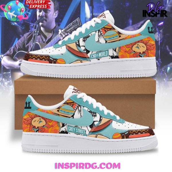 Dave Matthews Grey Street End of the World Nike Air Force 1