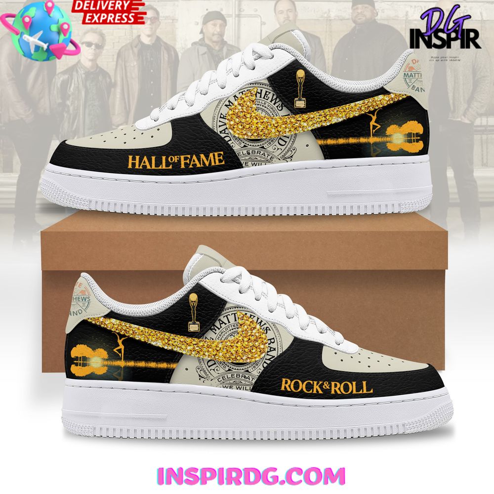 Dave Matthews Rock Roll Hall of Fame Limited Nike Air Force 1 InspirDG