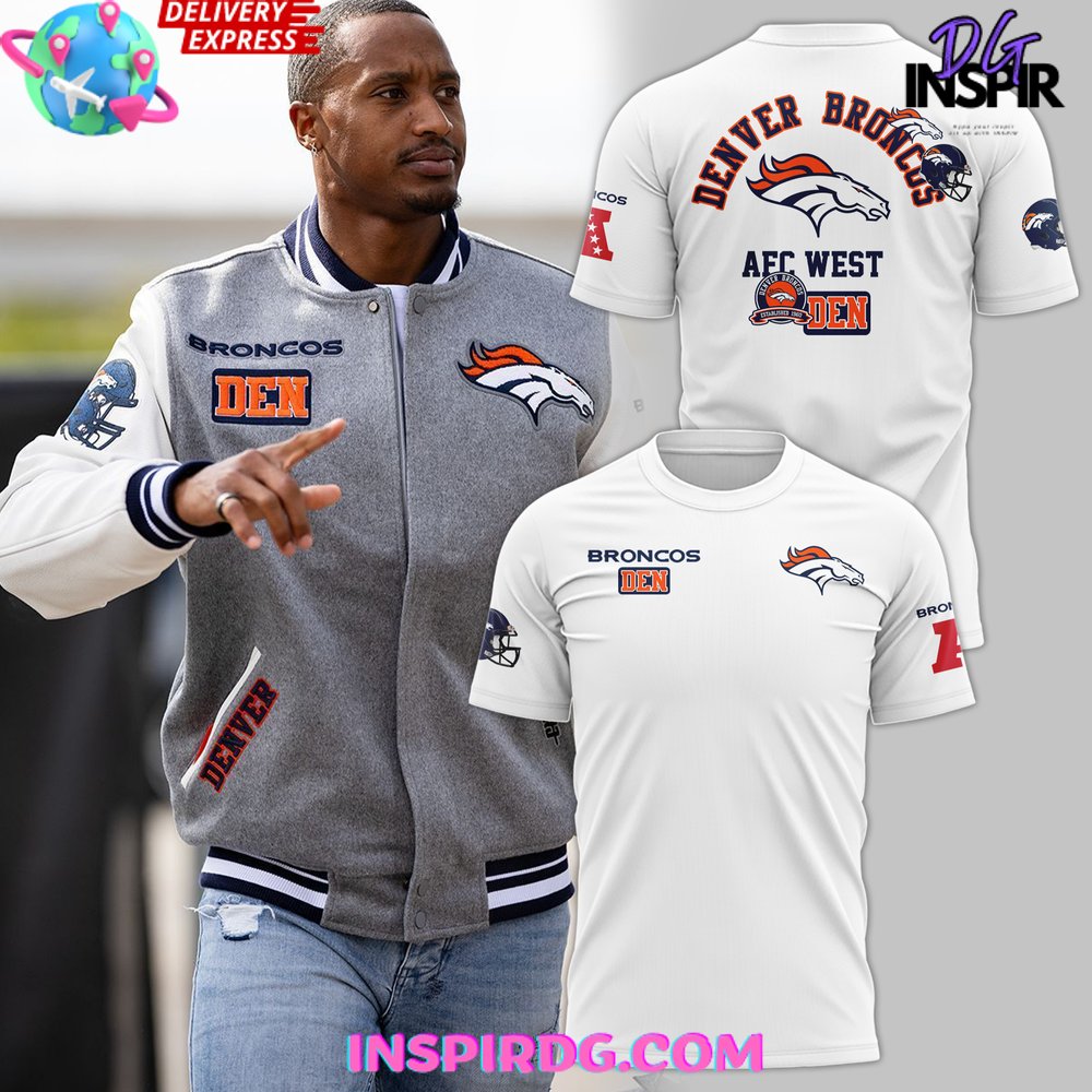 Denver Broncos AFC West Champions 2024 T Shirt InspirDG