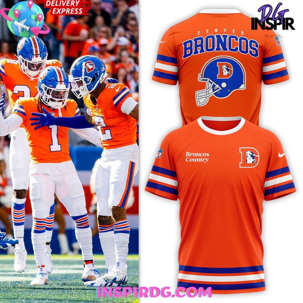 Fashion denver broncos jersey shirt