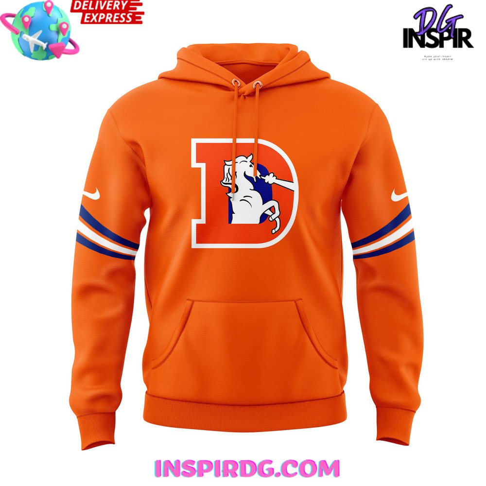 Denver Broncos Retro Orange Crush 2024 Hoodie InspirDG