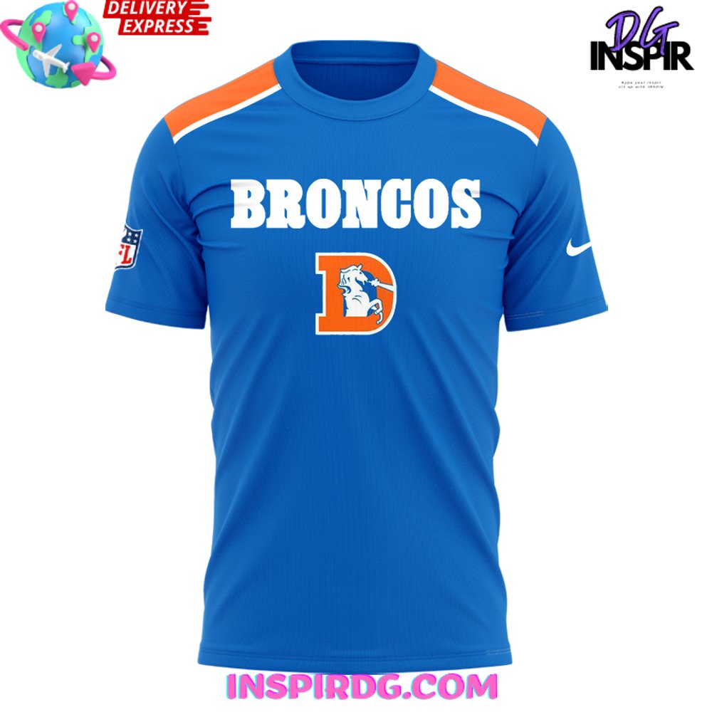 Denver Broncos Throwback to 1977 T Shirt InspirDG